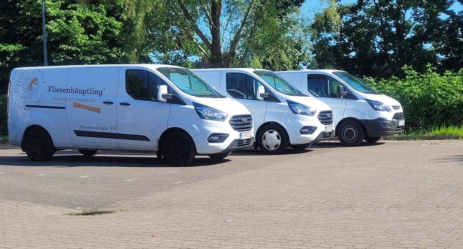 Die 3 Firmenautos von Fliesenhäuptling